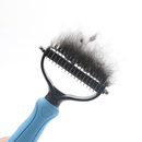Desembolador de Pelos Longos para Cachorro Gato Pet Escova Pente Rake Pet Shop Groomer Simples e Duplo