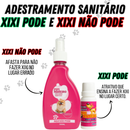 Sanitário Canino Grande Lavável Com ou Sem Educador Adestrador Pet Xixi Pode e Não Pode Banheiro