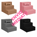 Envio Imediato - Escada Para Cachorro Gato Pet 3 Degraus