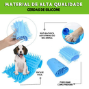 Copo Limpa Patas Pet 2 em 1 em Silicone | Lava e Massageia Patinhas de Cães e Gatos