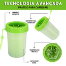Copo Limpa Patas Pet 2 em 1 em Silicone | Lava e Massageia Patinhas de Cães e Gatos