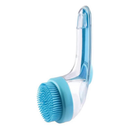Escova de Banho para Pets com Reservatório de Shampoo Silicone Macio Massageador para Cães e Gatos