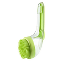 Escova de Banho para Pets com Reservatório de Shampoo Silicone Macio Massageador para Cães e Gatos